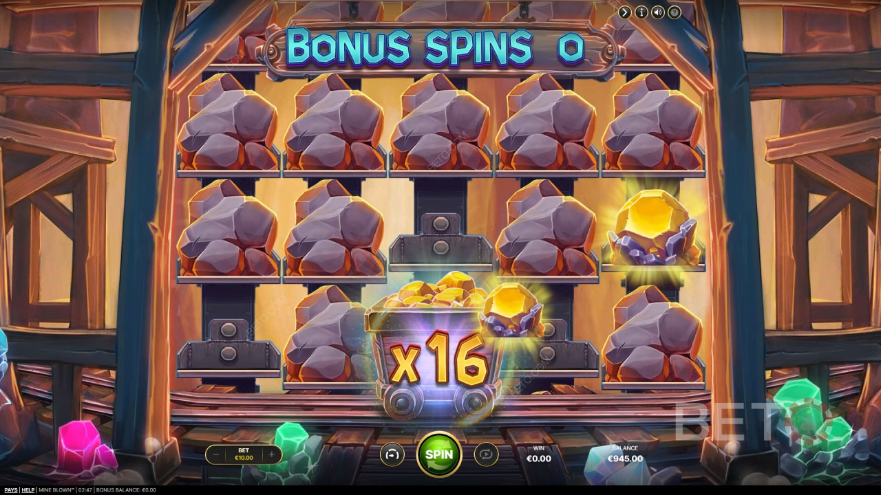 Fire in the Hole slot comparison with Mine Blown