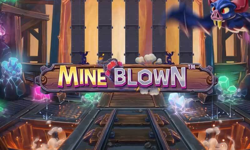 Mine Blown big win screenshot from player review showing multiplier collection